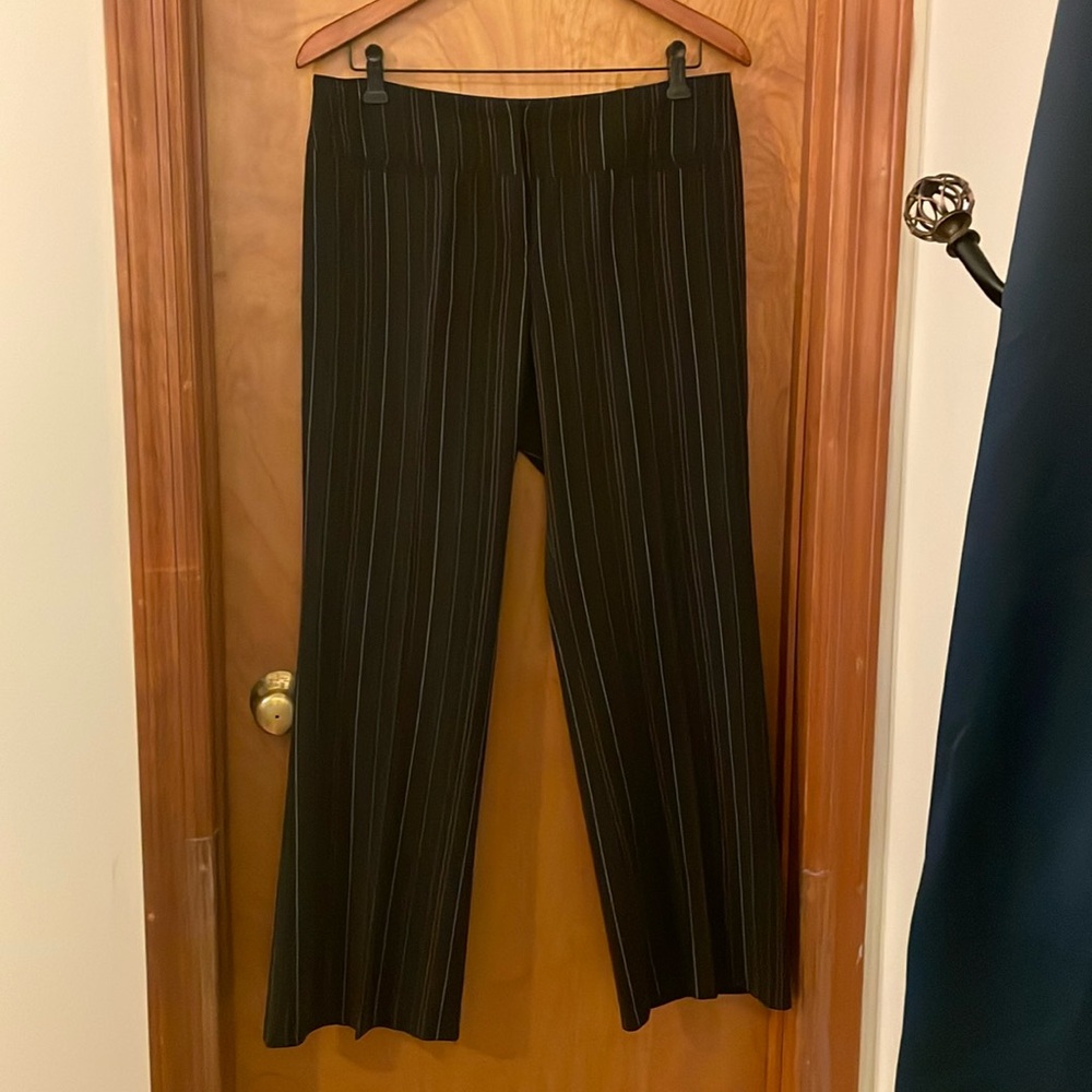 New York and Company pinstriped pants, 10 Petite